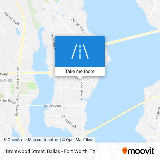 Mapa de Brentwood Street