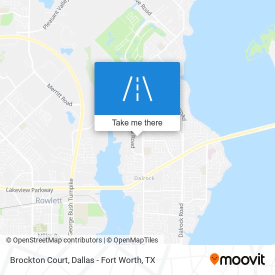 Brockton Court map
