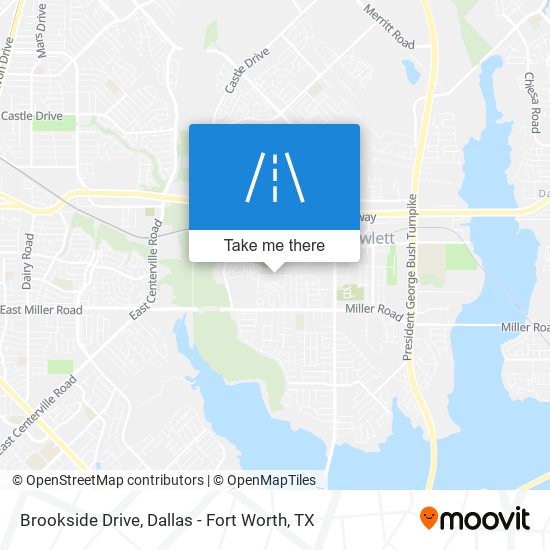 Mapa de Brookside Drive