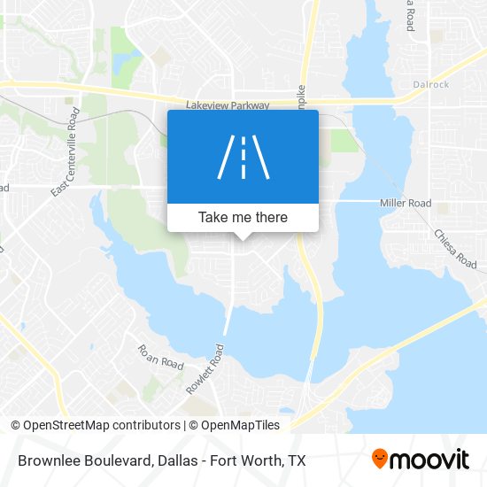 Brownlee Boulevard map