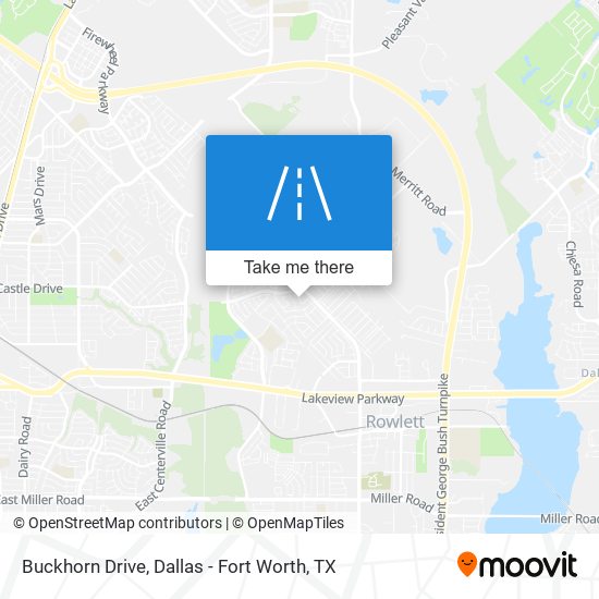 Buckhorn Drive map