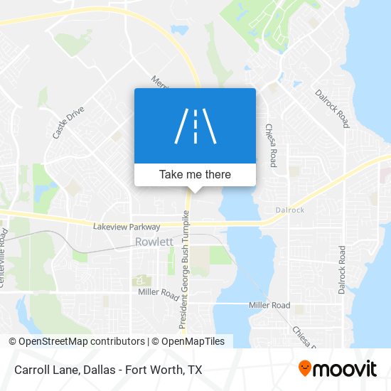 Carroll Lane map