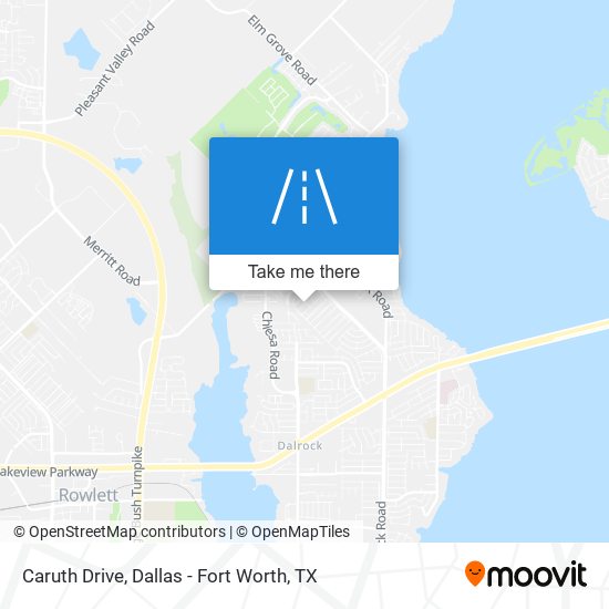 Mapa de Caruth Drive
