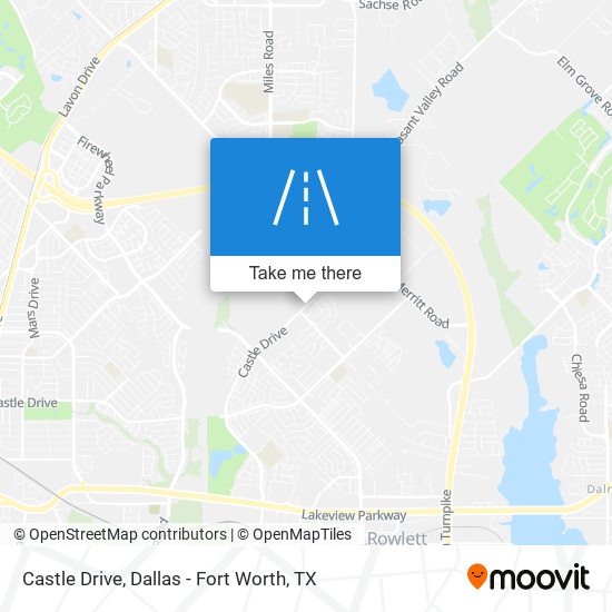 Mapa de Castle Drive