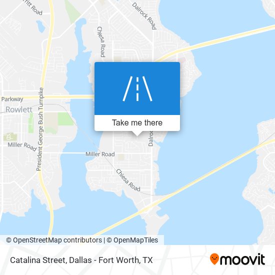 Catalina Street map