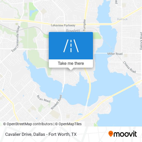 Cavalier Drive map