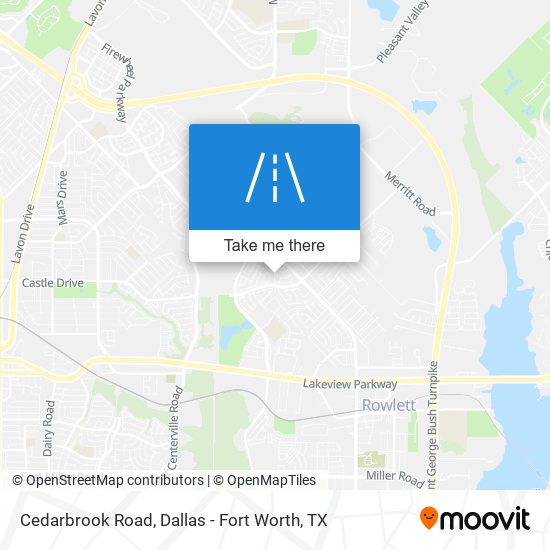 Mapa de Cedarbrook Road