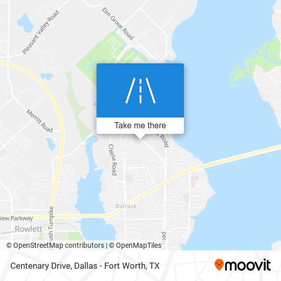 Mapa de Centenary Drive