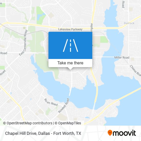 Mapa de Chapel Hill Drive