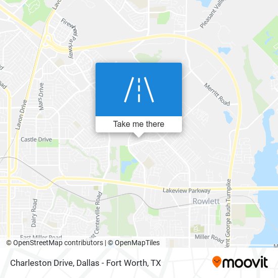 Charleston Drive map