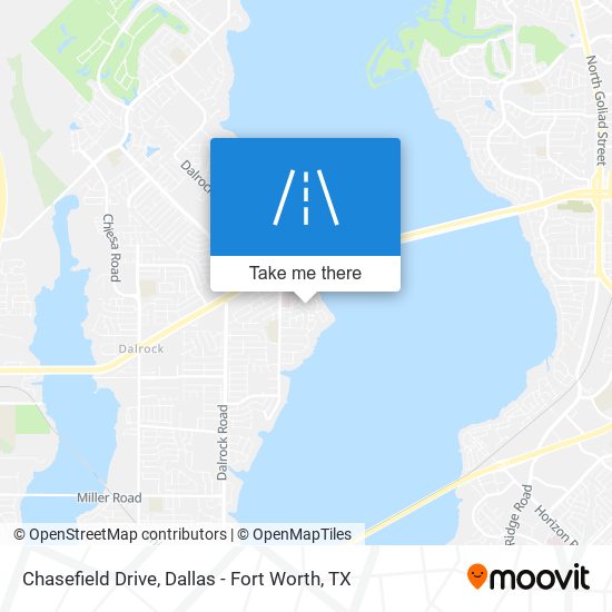 Chasefield Drive map