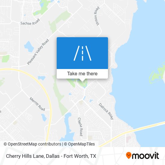 Mapa de Cherry Hills Lane