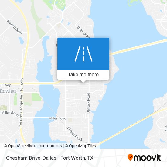 Mapa de Chesham Drive