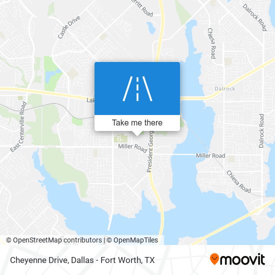 Mapa de Cheyenne Drive