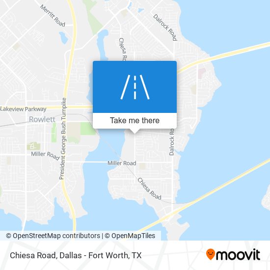 Chiesa Road map