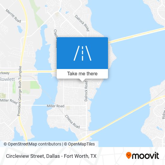 Circleview Street map