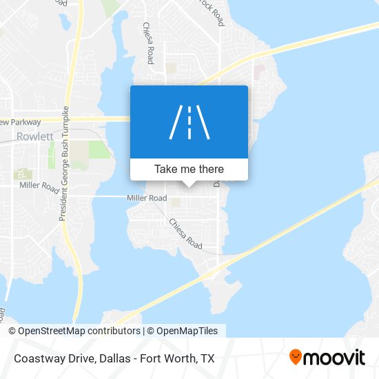 Coastway Drive map