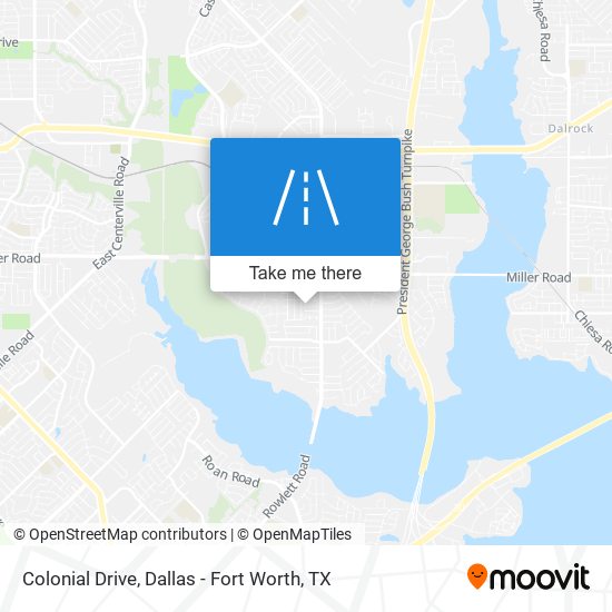 Mapa de Colonial Drive