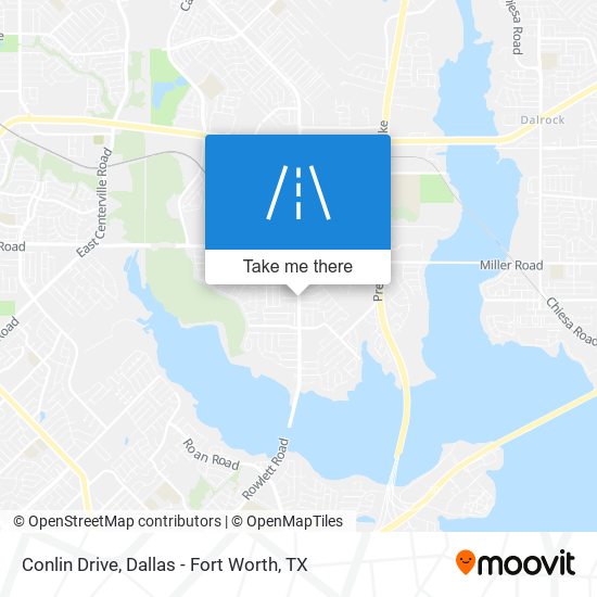 Mapa de Conlin Drive