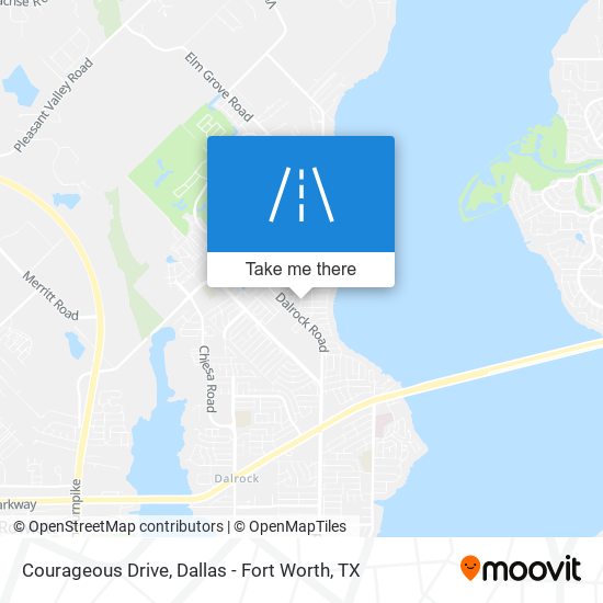 Courageous Drive map