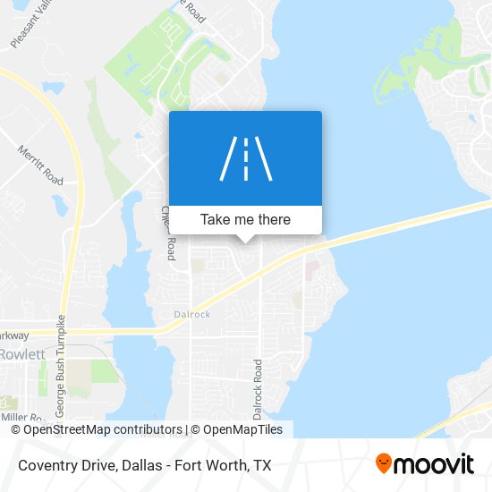 Mapa de Coventry Drive