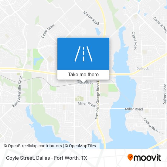 Mapa de Coyle Street