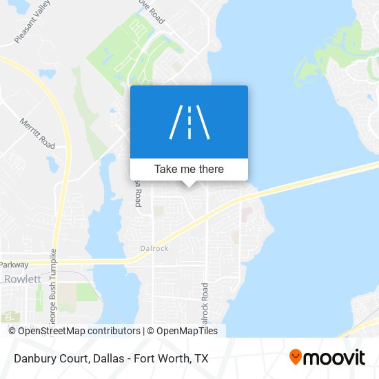 Danbury Court map