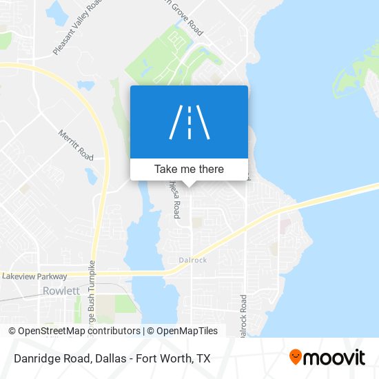 Mapa de Danridge Road