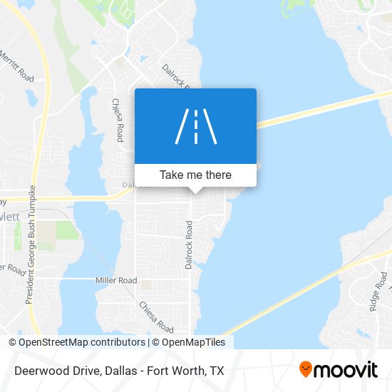 Deerwood Drive map