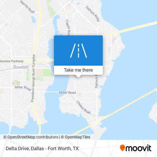 Delta Drive map