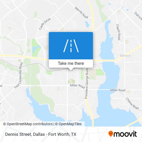 Mapa de Dennis Street