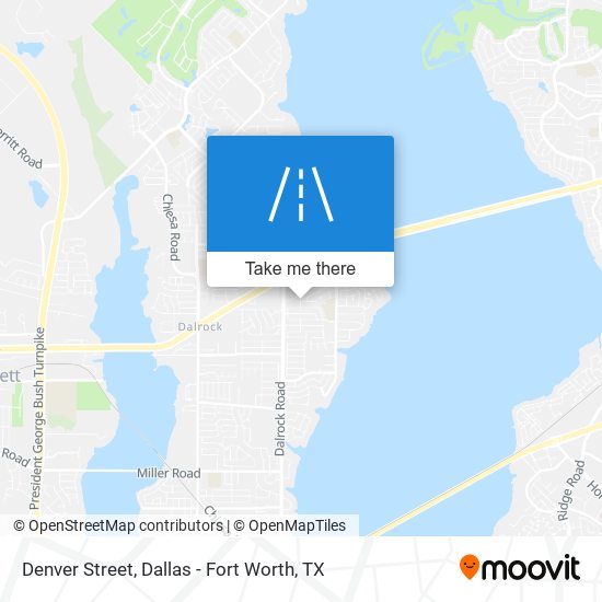 Mapa de Denver Street