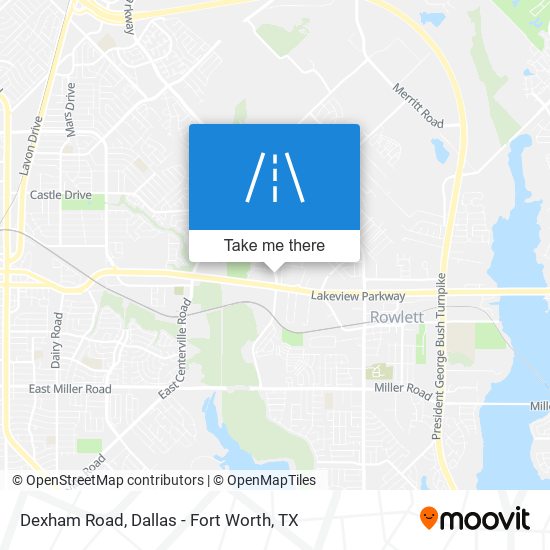 Dexham Road map
