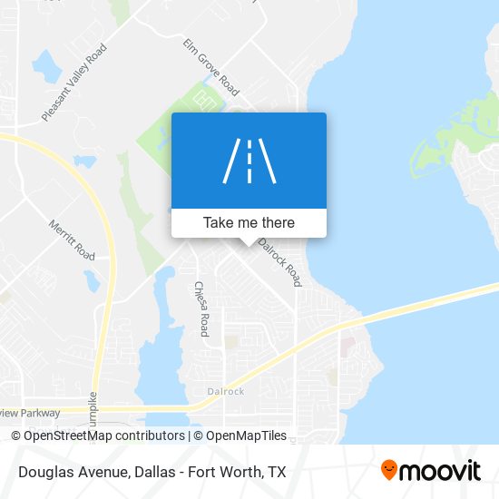 Douglas Avenue map