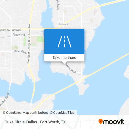 Duke Circle map
