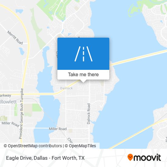 Eagle Drive map