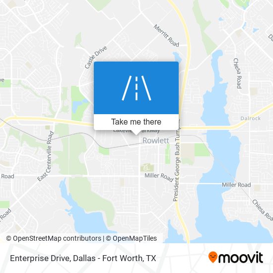 Mapa de Enterprise Drive