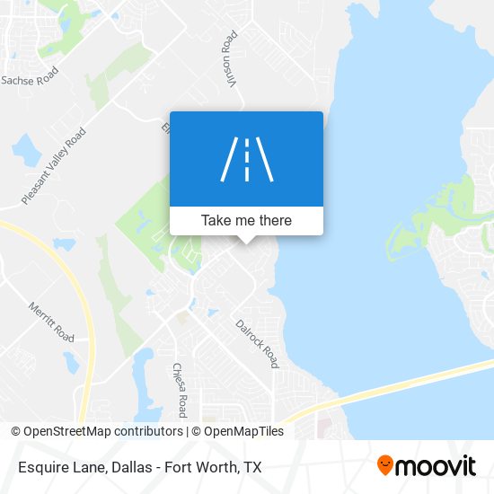 Esquire Lane map