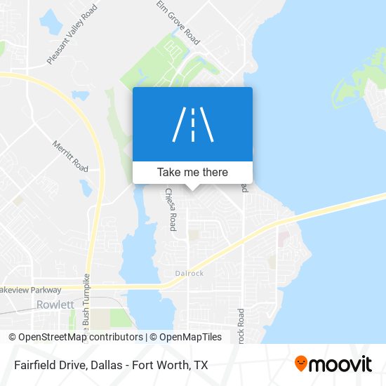 Fairfield Drive map