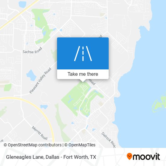 Mapa de Gleneagles Lane