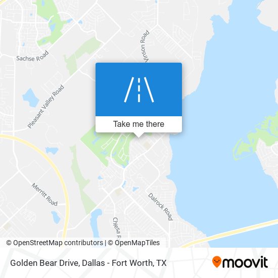 Mapa de Golden Bear Drive