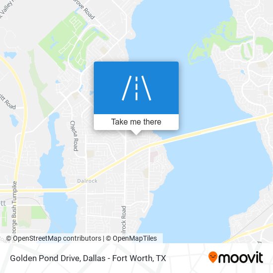 Golden Pond Drive map