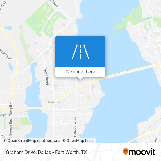 Graham Drive map