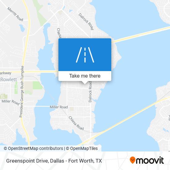 Greenspoint Drive map