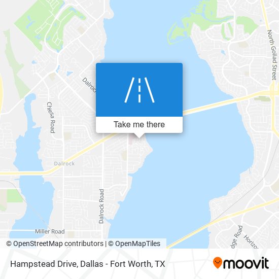 Mapa de Hampstead Drive