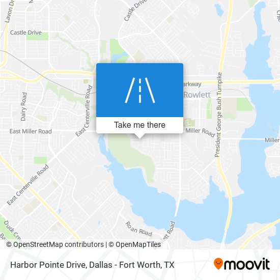 Harbor Pointe Drive map