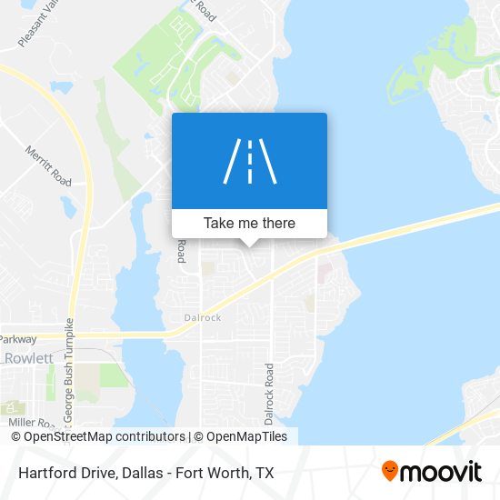 Hartford Drive map