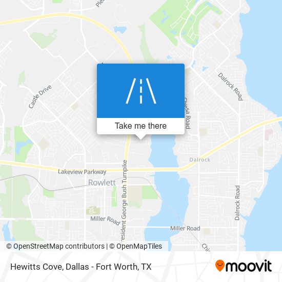 Hewitts Cove map