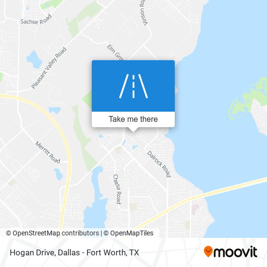Hogan Drive map