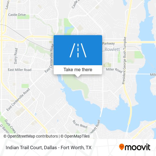 Indian Trail Court map